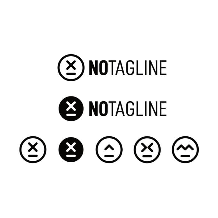 Final NoTagline logo variants